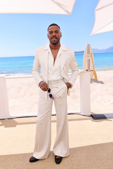 Colman Domingo wears Amiri at the Vanity Fair Awards Insider event on May 22.