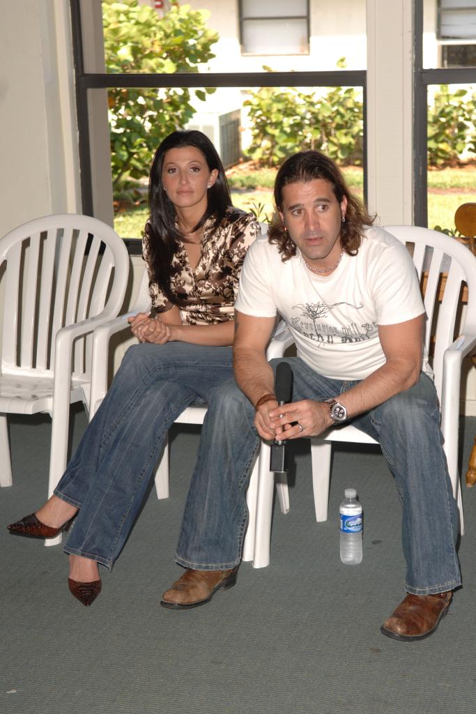 Scott Stapp and Jaclyn Stapp.