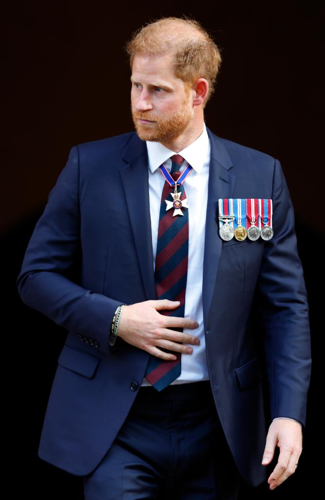 Prince Harry in London. 