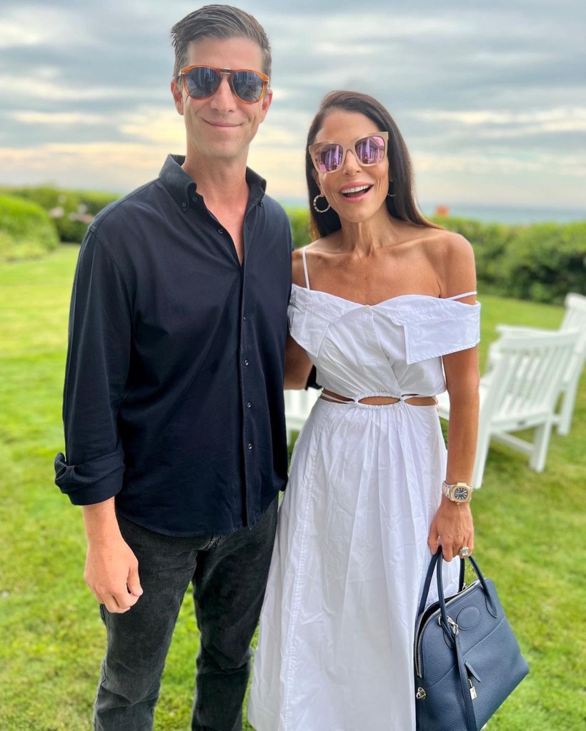 Bethenny Frankel and Paul Bernon on vacation. 