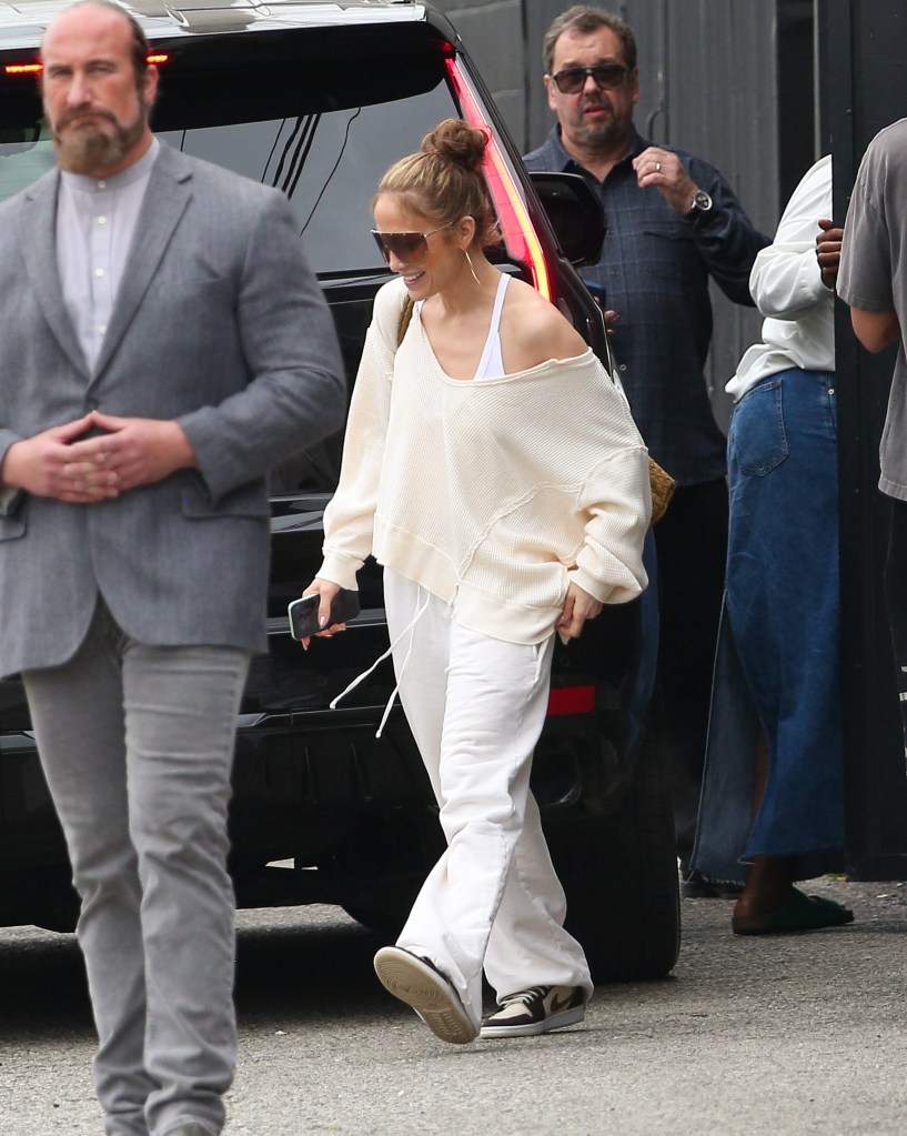 Jennifer Lopez walking