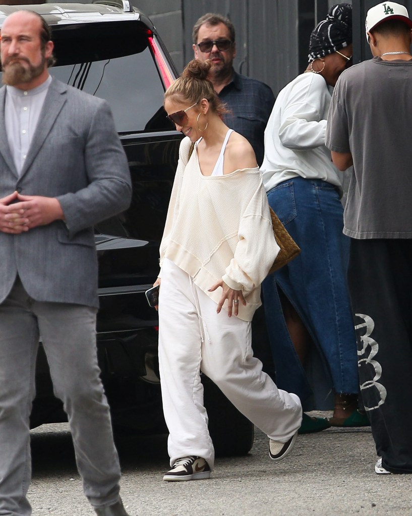 Jennifer Lopez walking