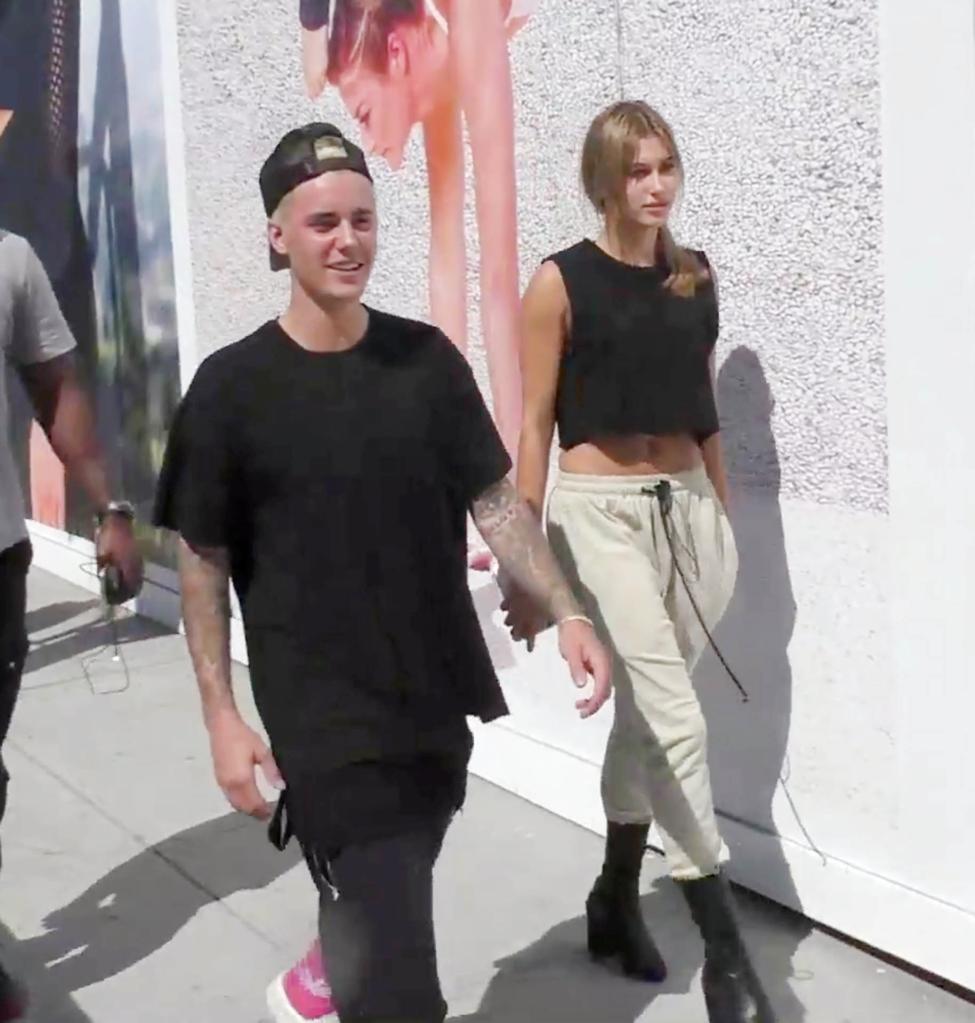 Justin Bieber and Hailey Bieber