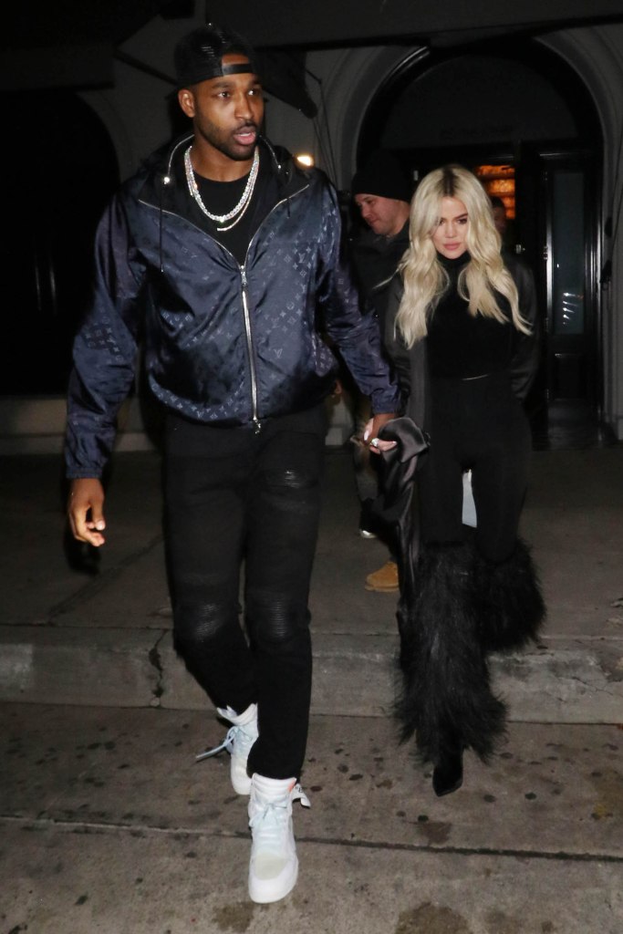 Khloe Kardashian and Tristan Thompson