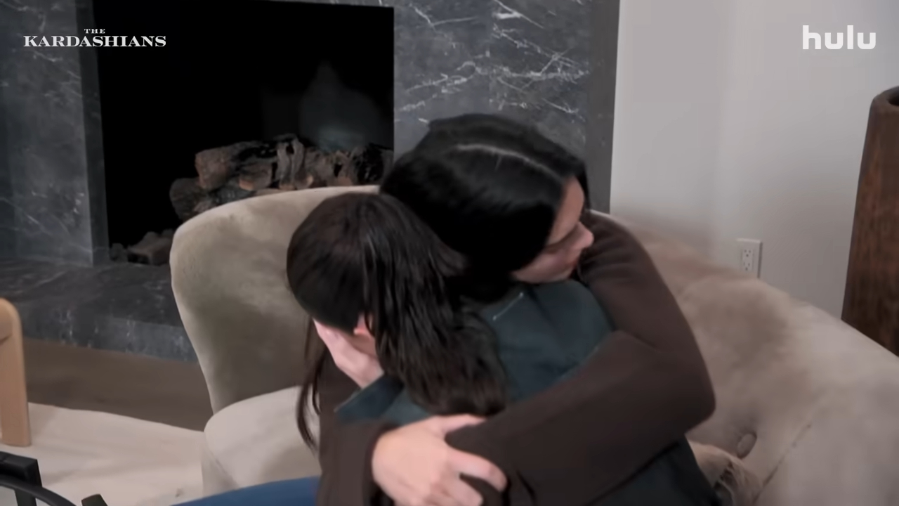 Kendall and Kylie Jenner in the trailer for season 5 of the "Kardashians" on Hulu.