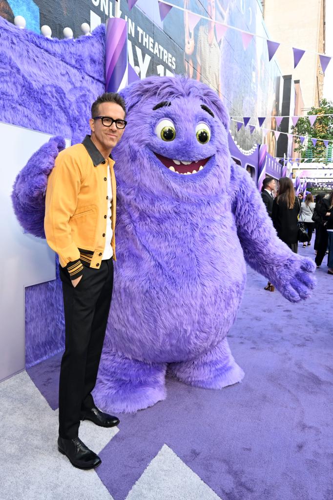 Ryan Reynolds at premiere of "If."