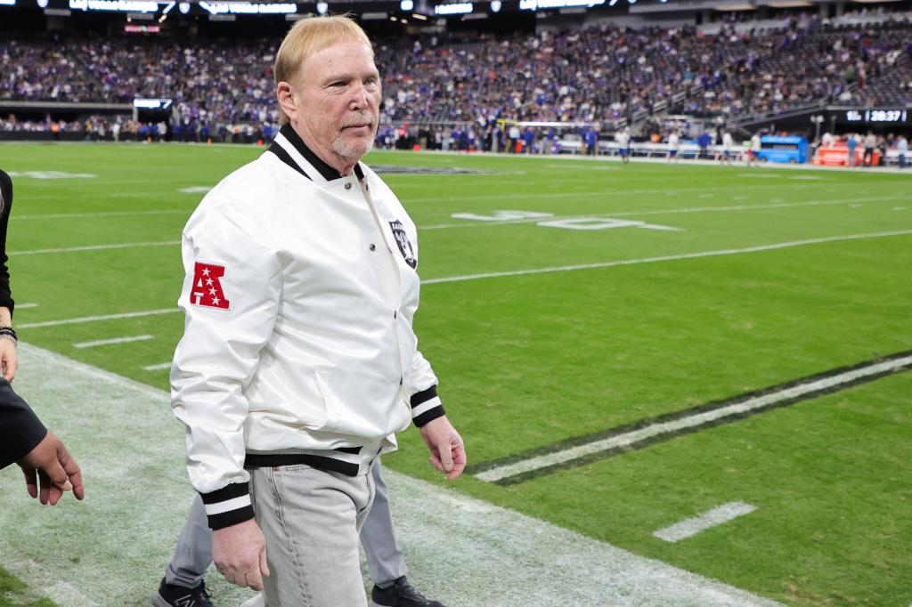 Mark Davis on the football field. 