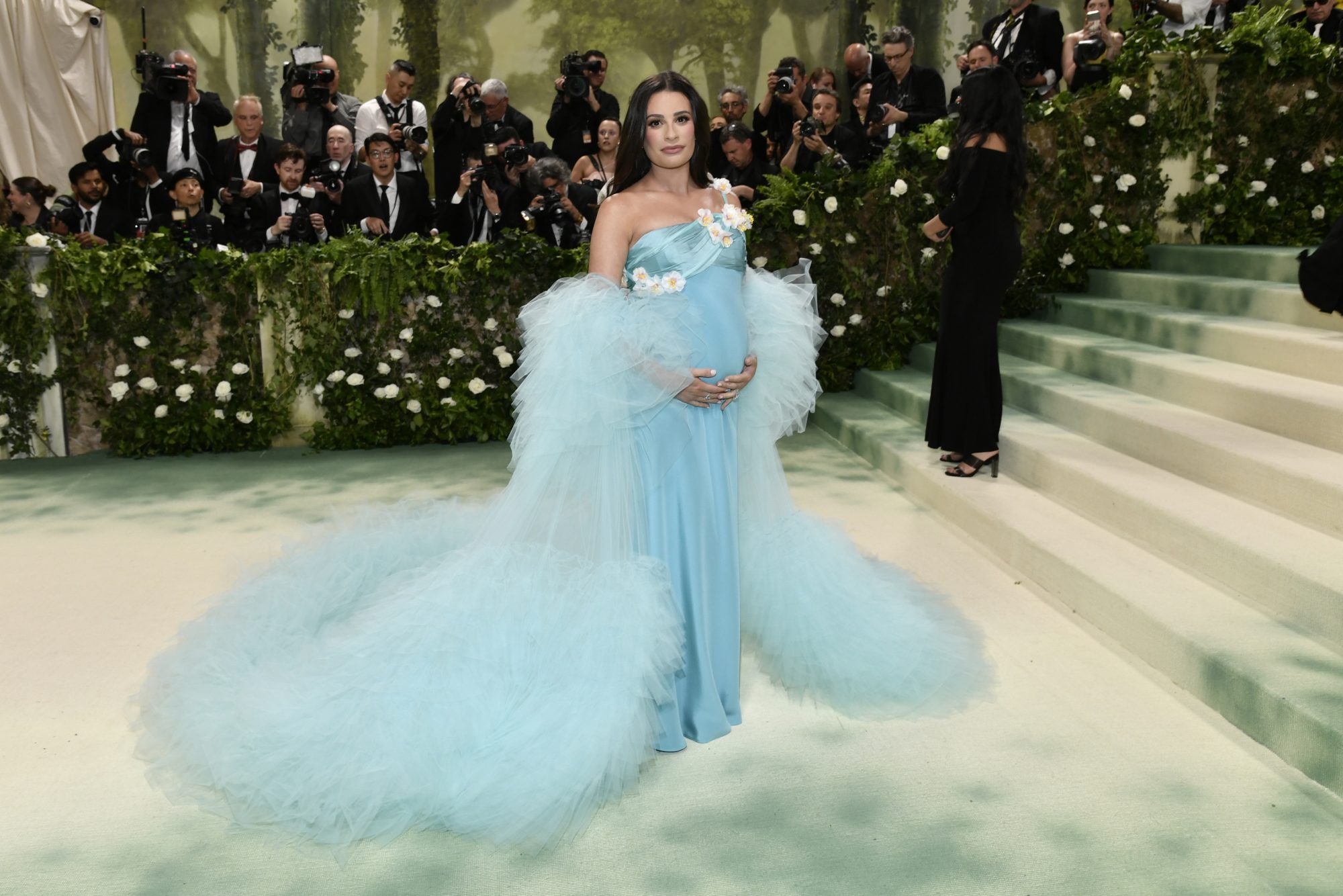 Lea Michele at the 2024 Met Gala.