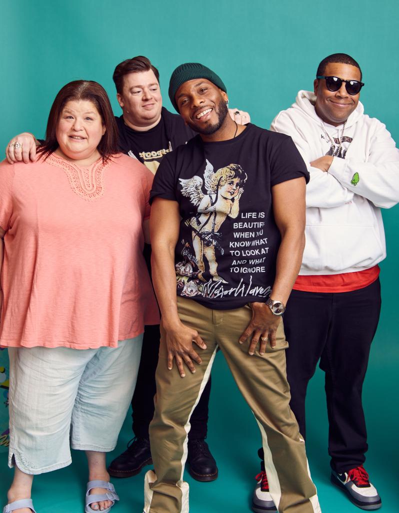 Lori Beth Denberg, Danny Tamberelli, Kel Mitchell and Kenan Thompson 