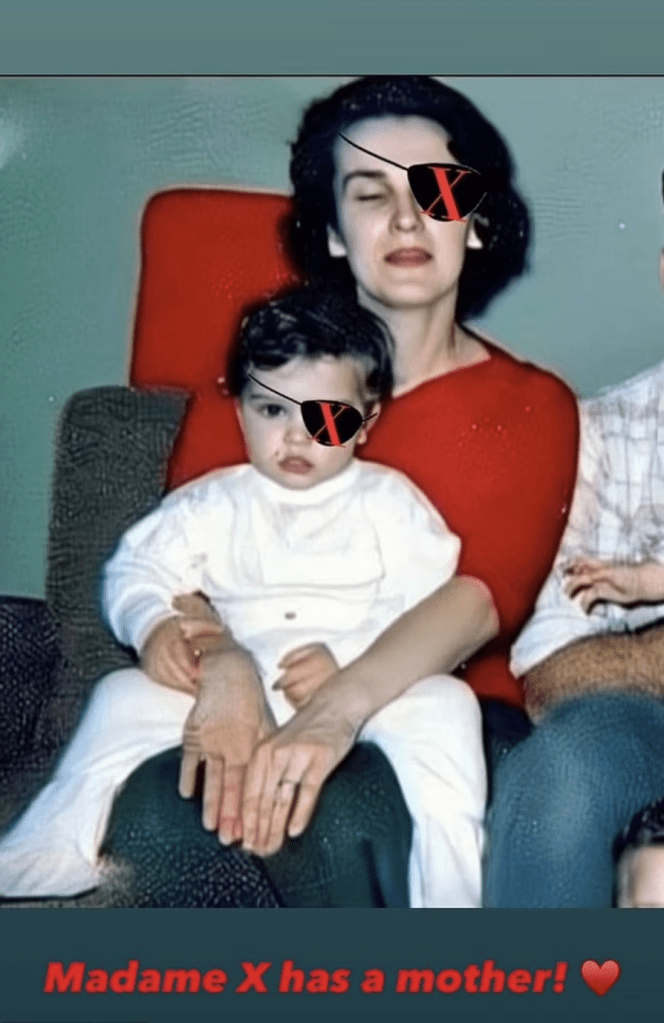 Madonna and her mom