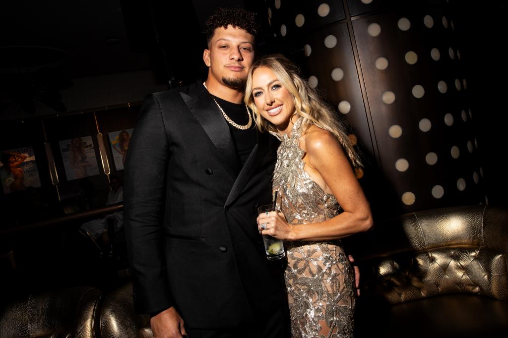 Patrick and Brittany Mahomes