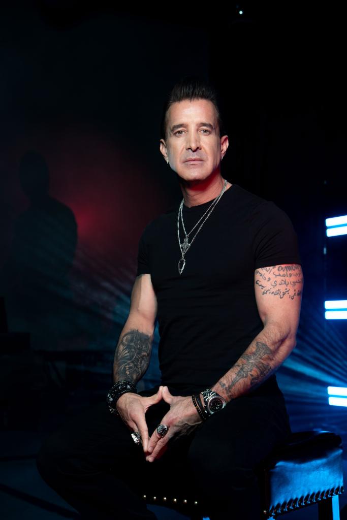 Scott Stapp performing.