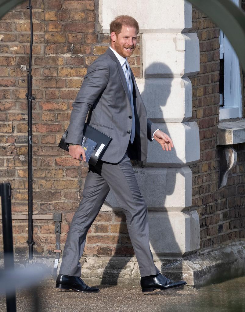 Prince Harry in London.