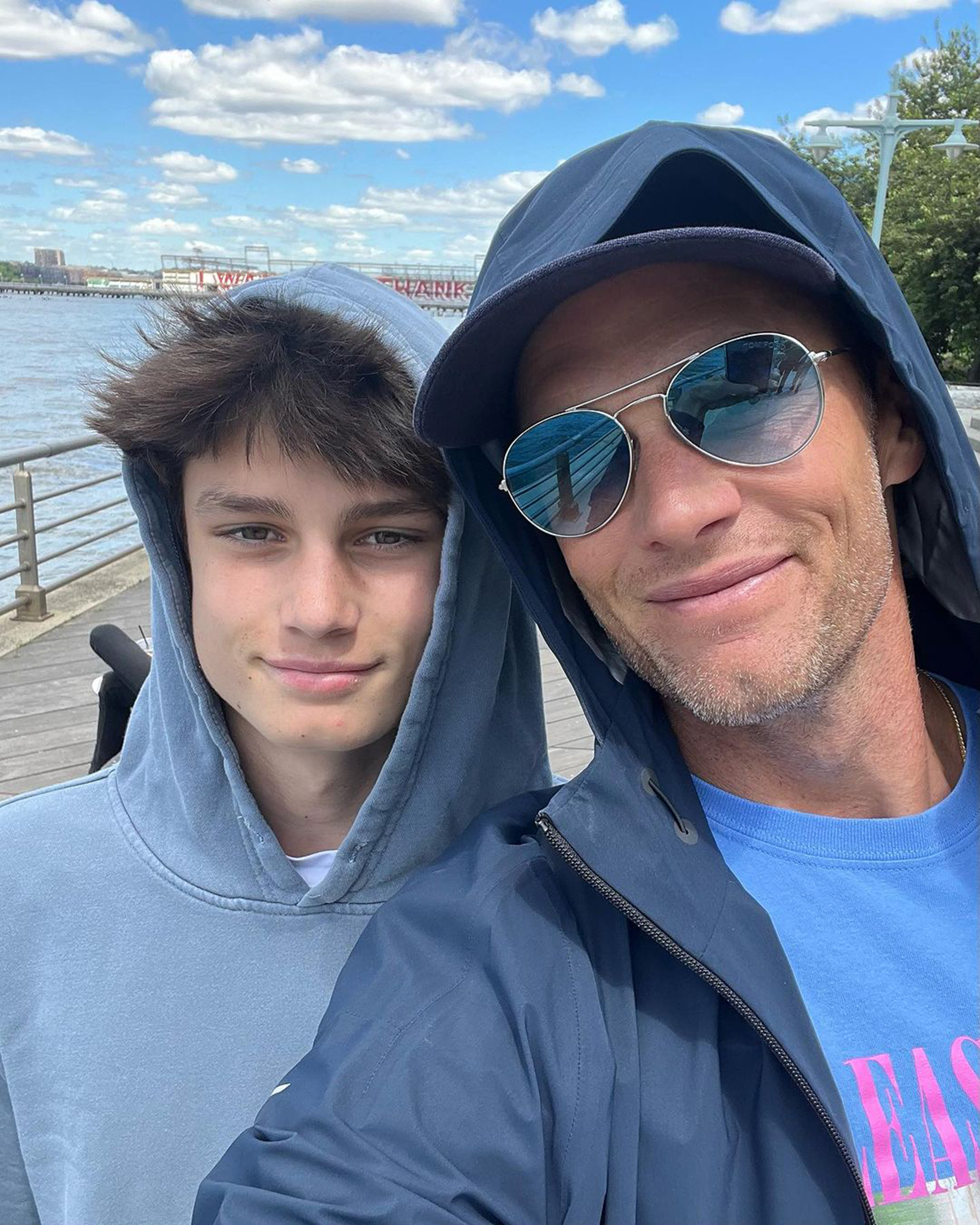 Tom Brady and son Jack