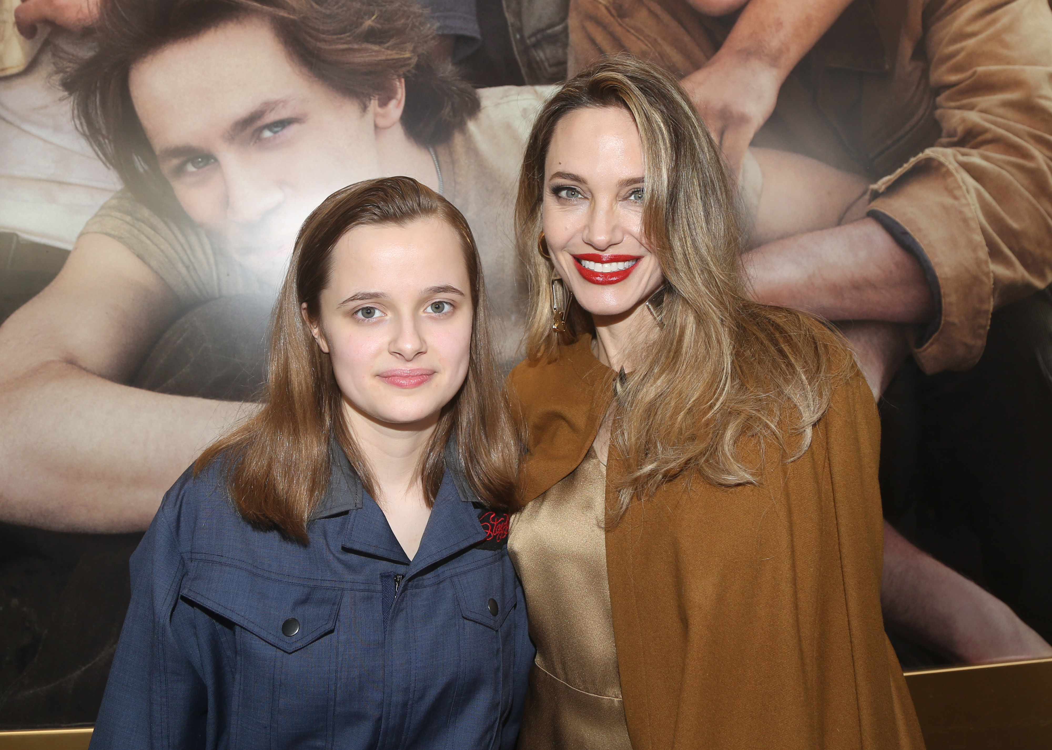 Angelina Jolie and daughter Vivienne