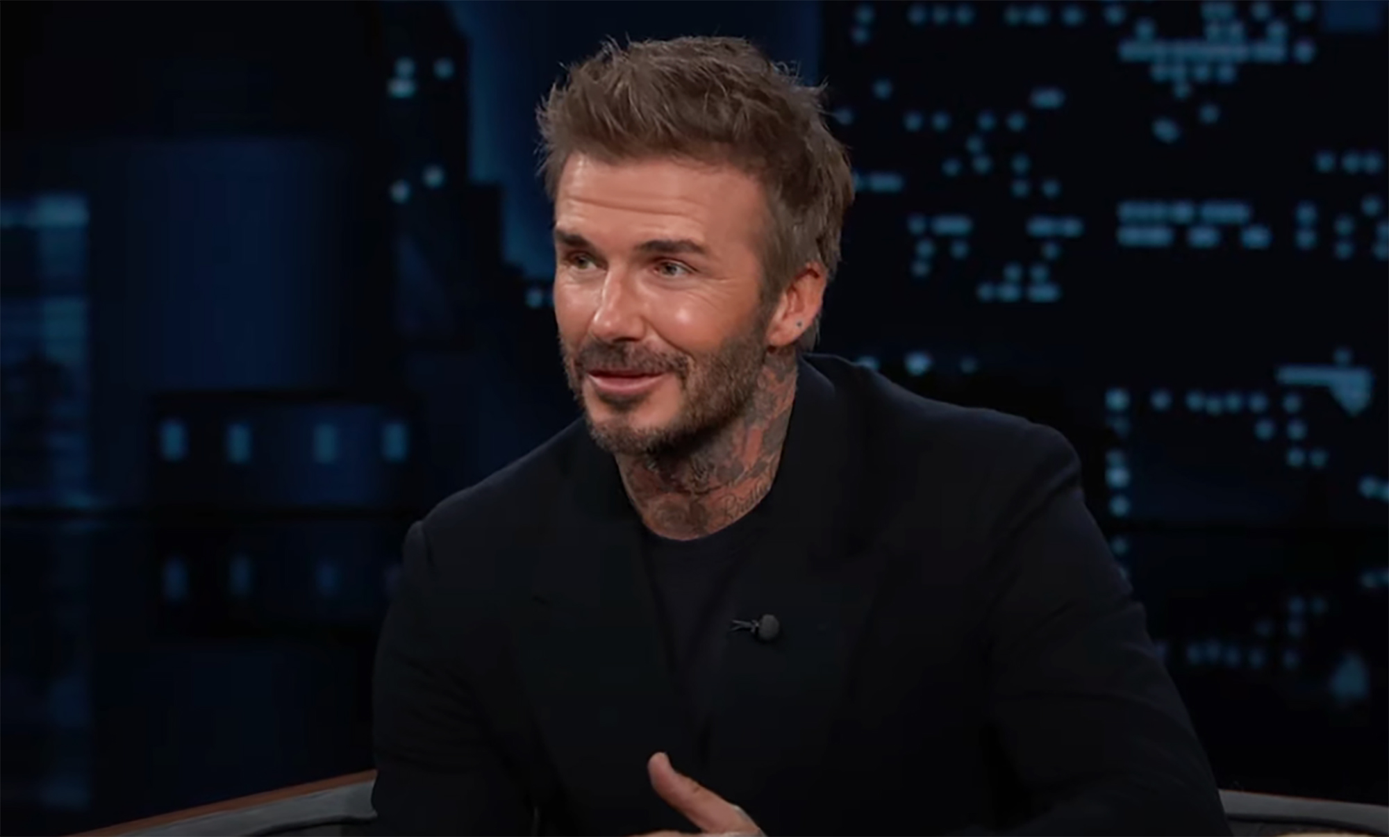 David Beckham on Kimmel