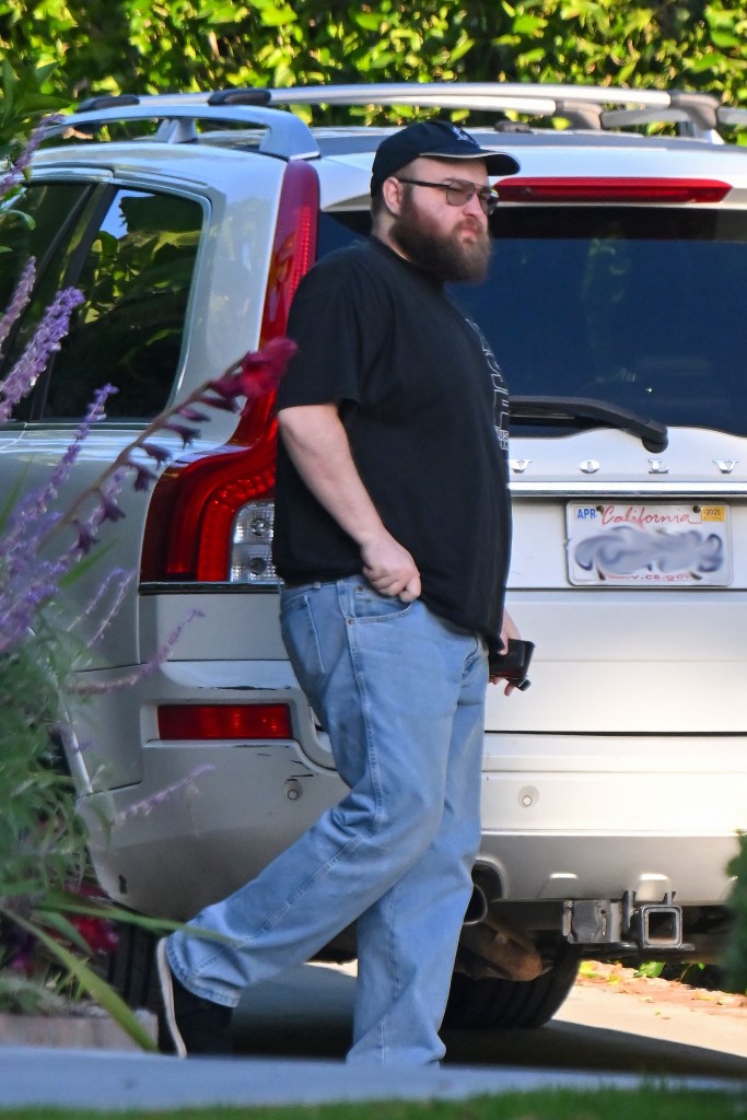 Angus T. Jones running errands in Los Angeles