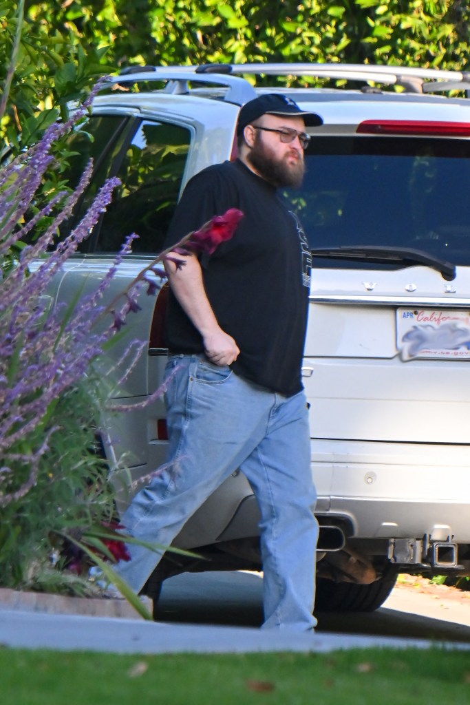 Angus T. Jones running errands in Los Angeles