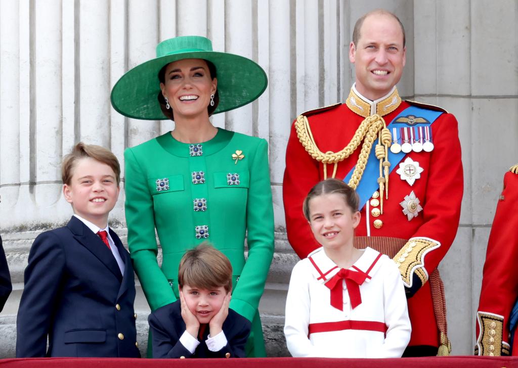 Prince George, Kate Middleton, Prince William, Prince Louis and Princess Charlotte