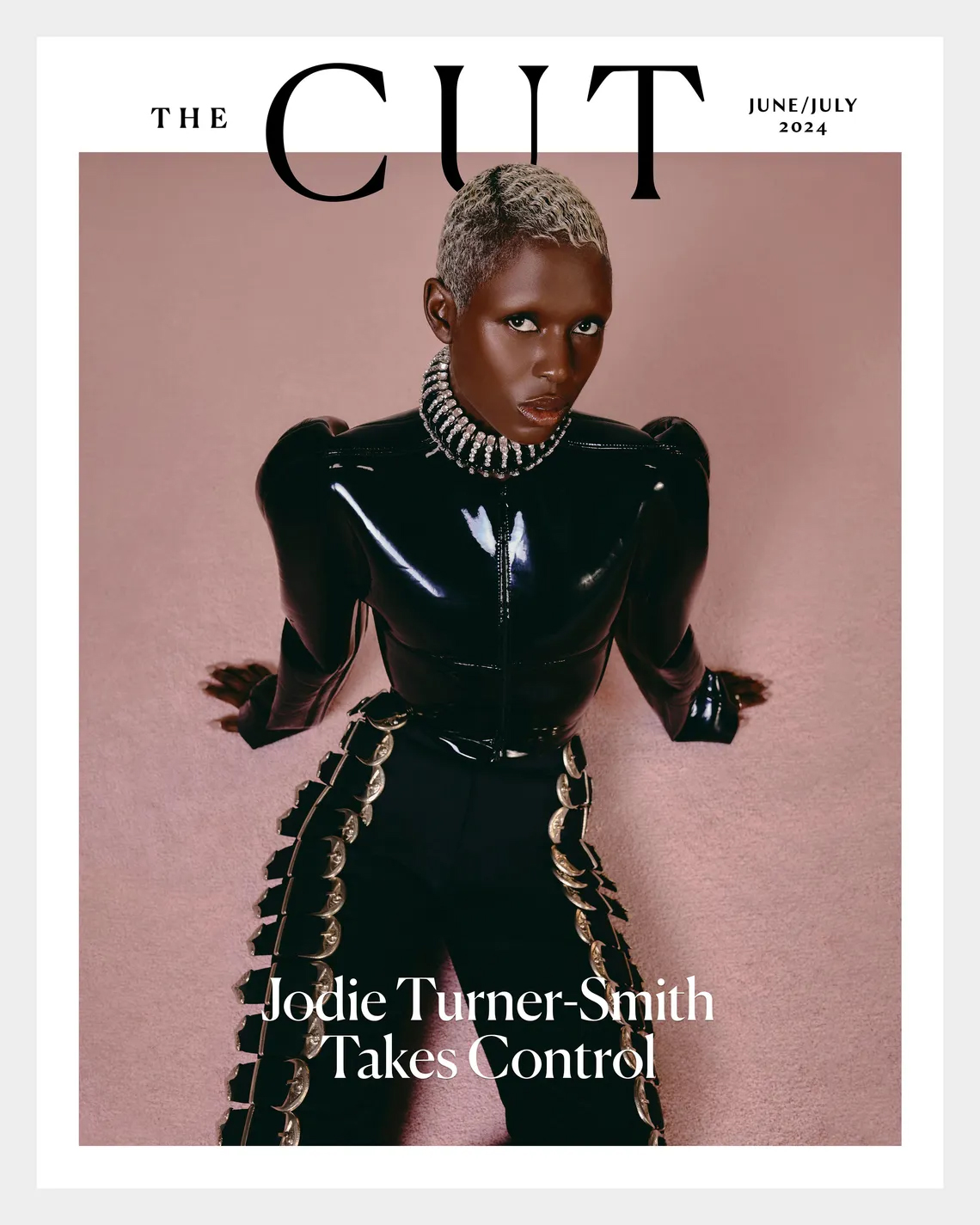 Jodie Turner-Smith on the cover of The Cut.
