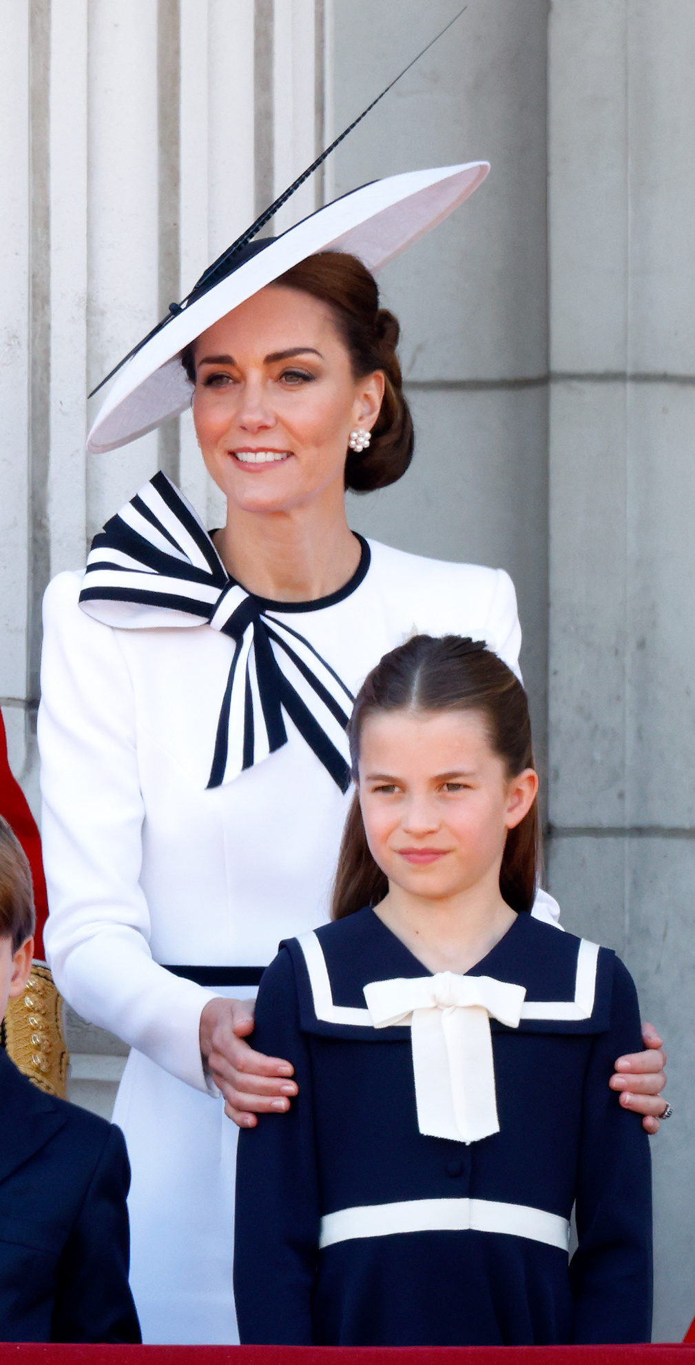 Kate Middleton and Princess Charlotte.