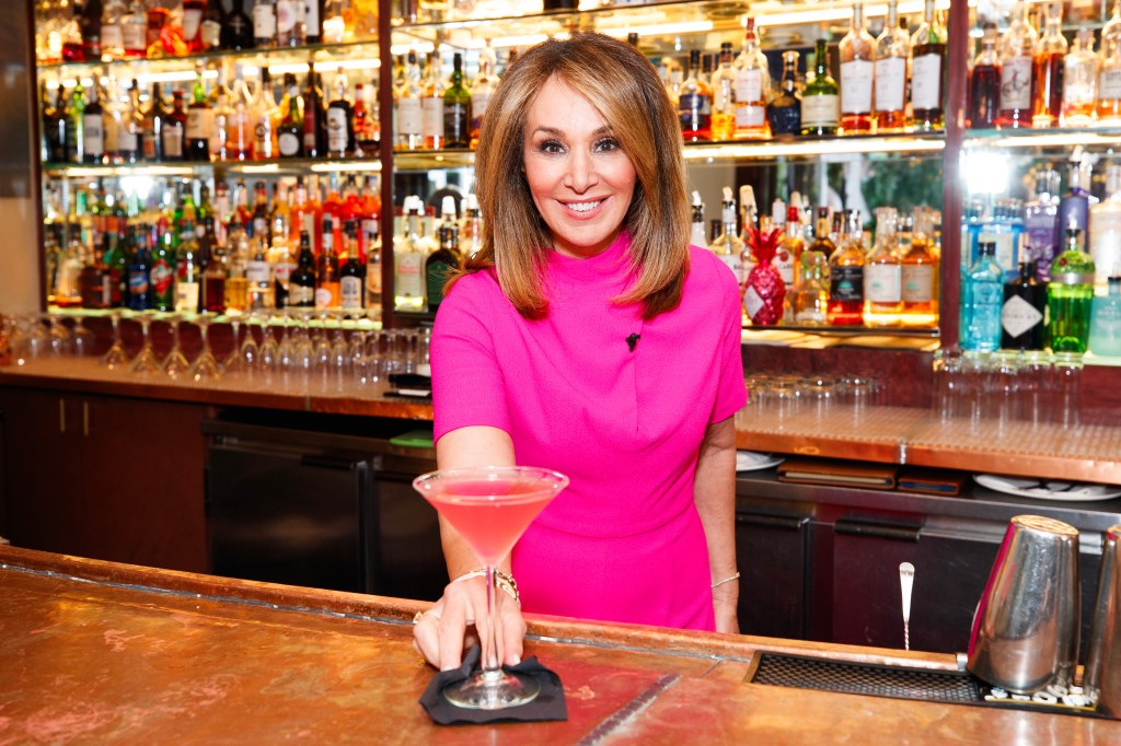 Rosanna Scotto at the bar at Fresco by Scotto.