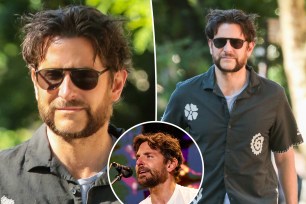 Bradley Cooper shows off unusual beard after date night with Gigi Hadid