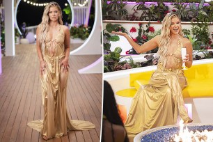 Ariana Madix wears Di Pesta gold dress for Love Island USA hosting debut