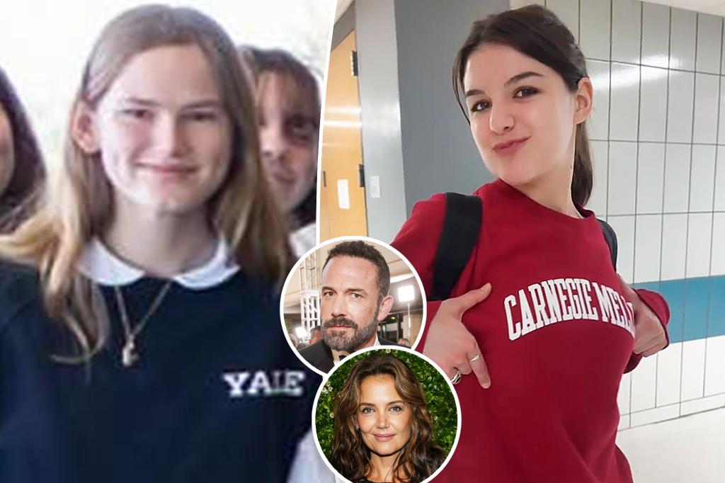 Where Ben Affleck, Katie Holmes and more celebs’ high school grads are heading to college