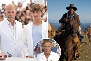 Kevin Costner defends 'selfishly' casting son in 'Horizon' over experienced actors: 'He's a beautiful boy'