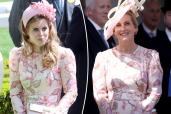 Princess Beatrice and Sophie, the Duchess of Edinburgh