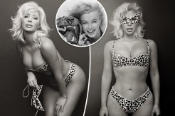 Kim Kardashian and Marilyn Monroe