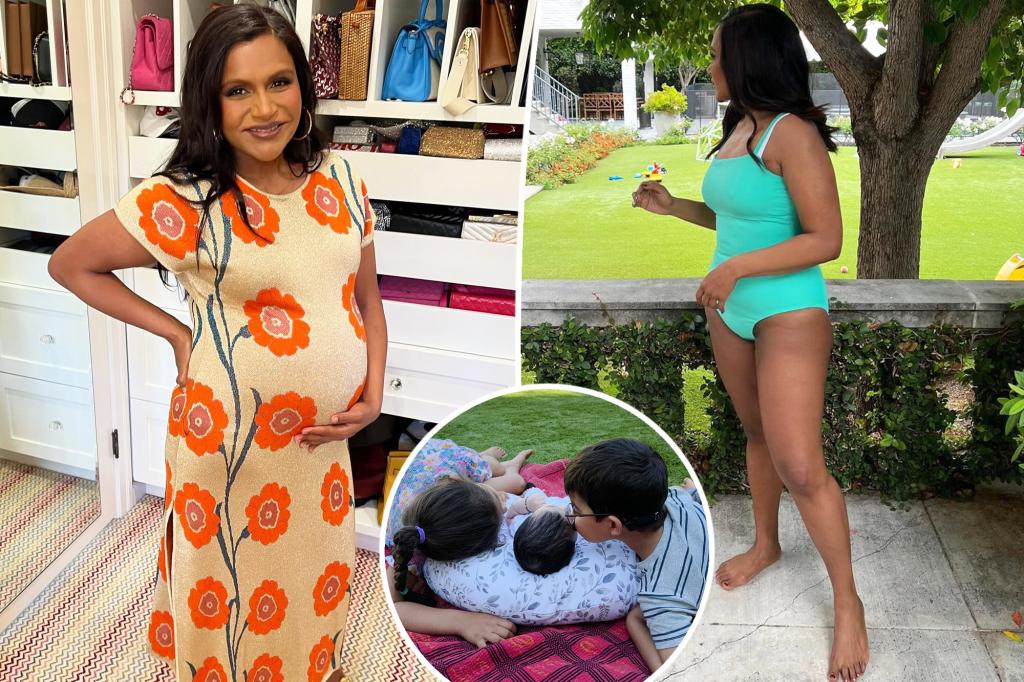Mindy Kaling confidently rocks one-piece swimsuit 4 months after welcoming surprise baby: ‘And summer begins’