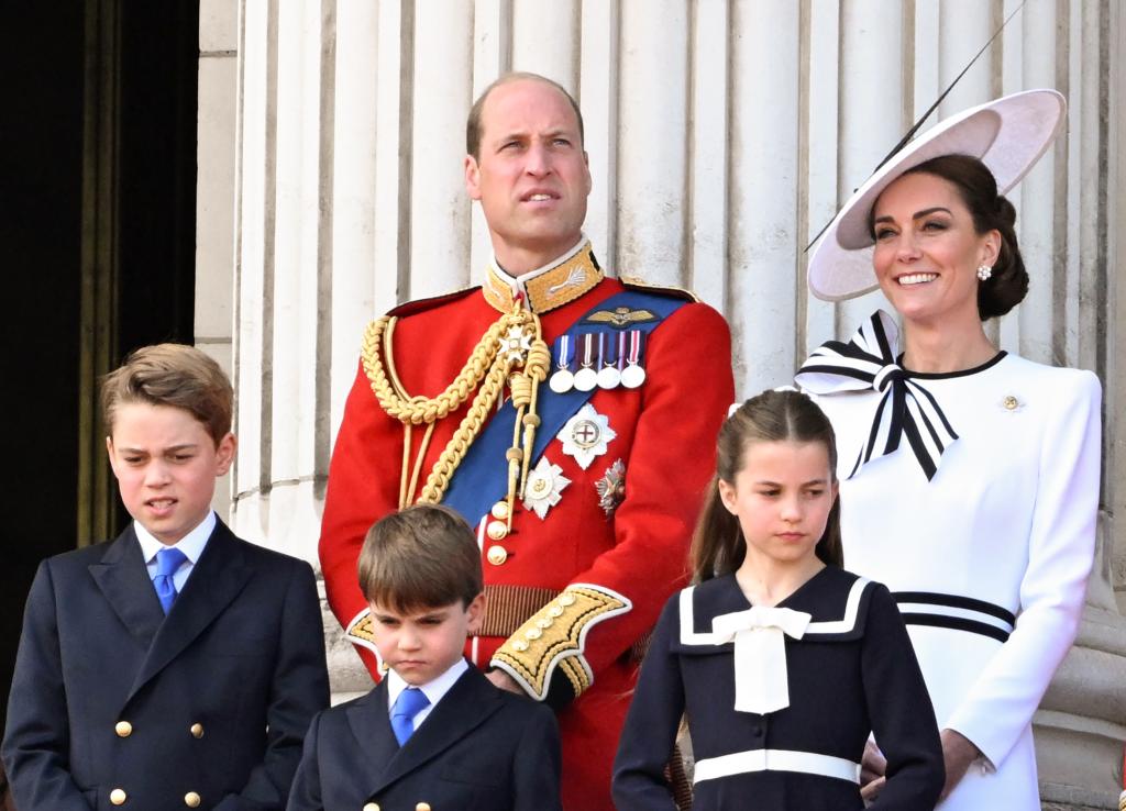 Kate Middleton, Prince William, Prince George, Princess Charlotte and Prince Louis