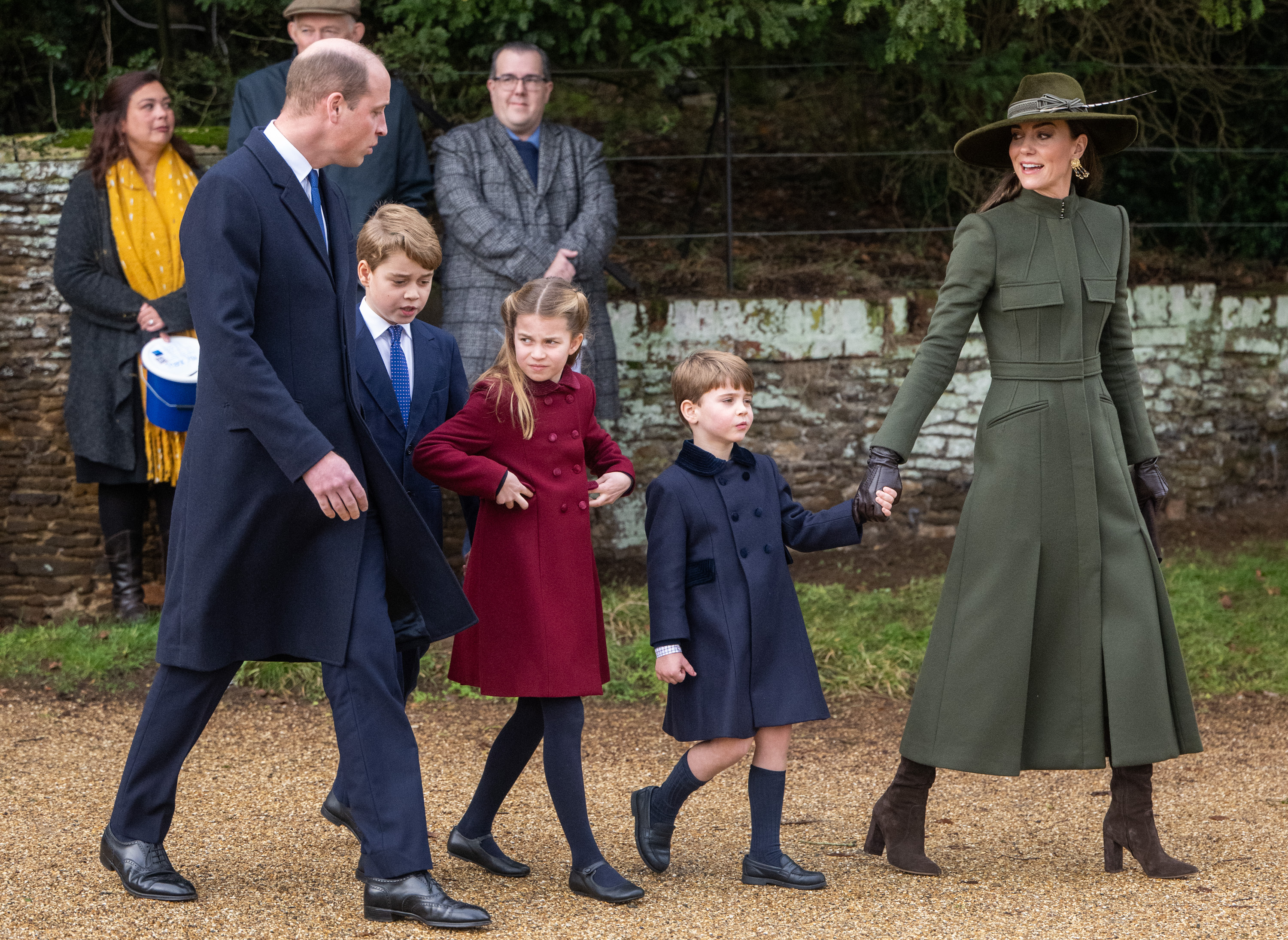 Kate Middleton, Prince William, Prince George, Princess Charlotte and Prince Louis