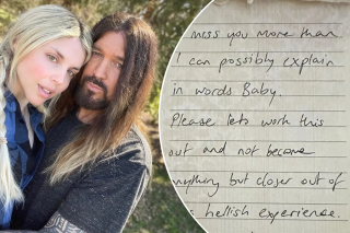 Billy Ray Cyrus reveals alleged love note from Firerose, claims she begged him to reconcile after he filed to end marriage