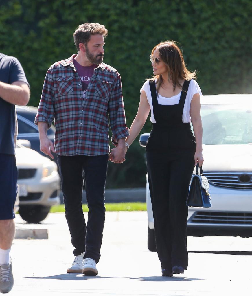 Ben Affleck with Jennifer Lopez.