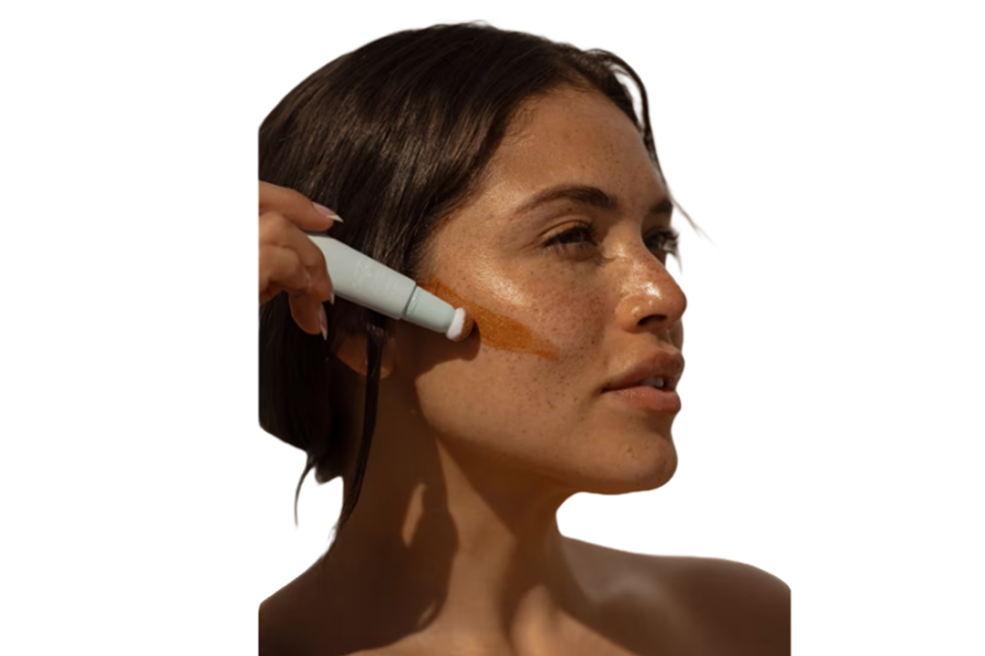 A model using a contour wand