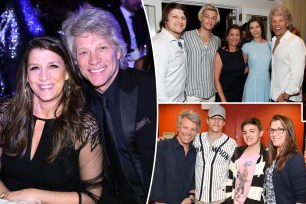 Jon Bon Jovi, Dorothea Hurley and kids