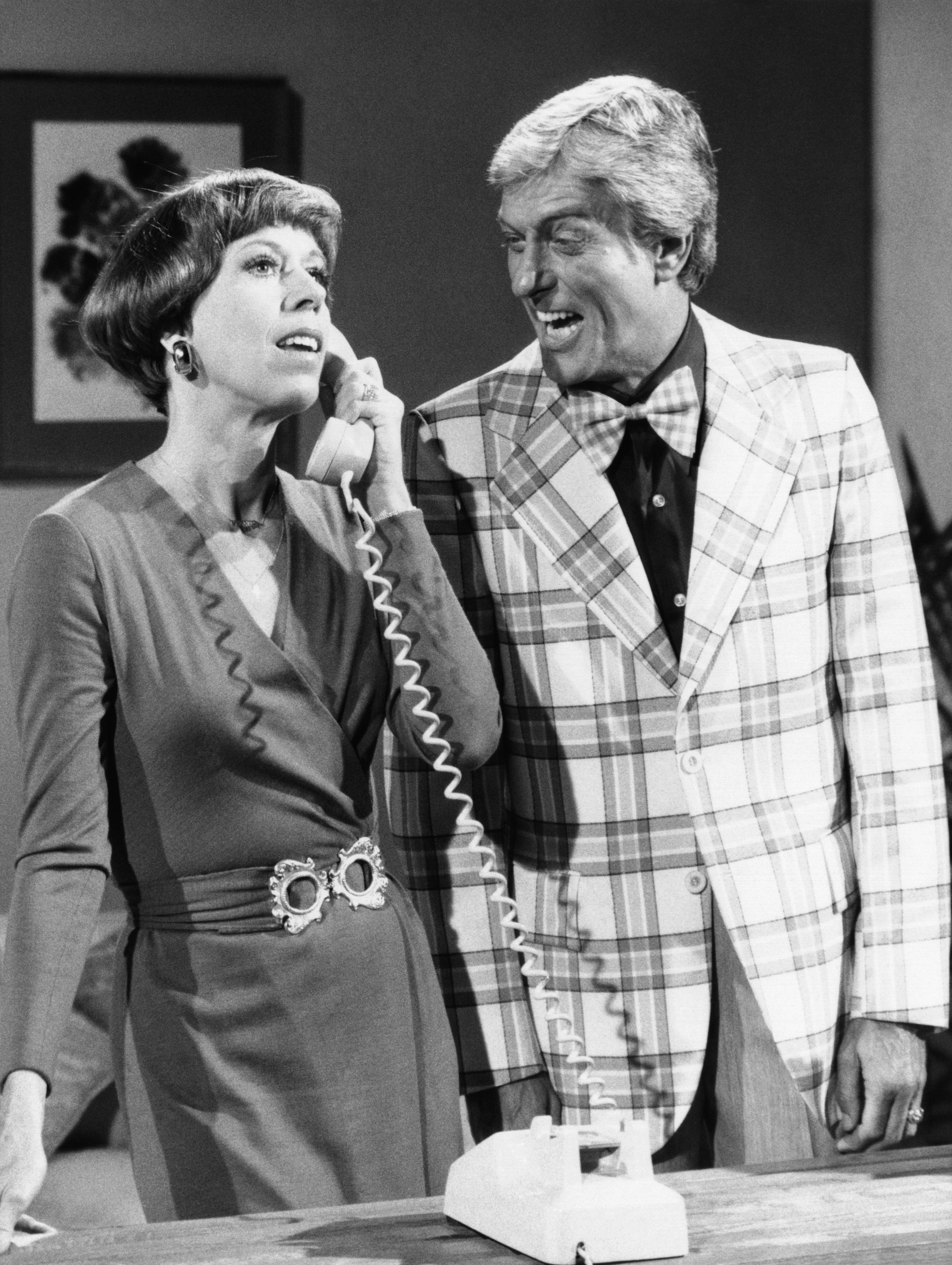 Carol Burnett and Dick Van Dyke.