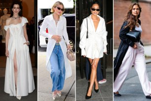 Celebrities wearing shirt dresses