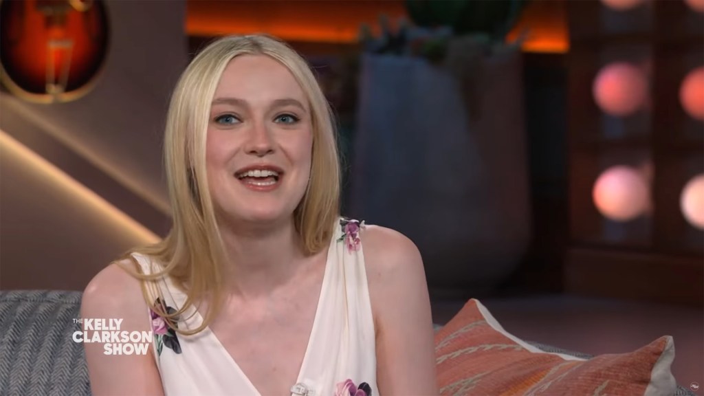 Dakota Fanning on "The Kelly Clarkson Show." 