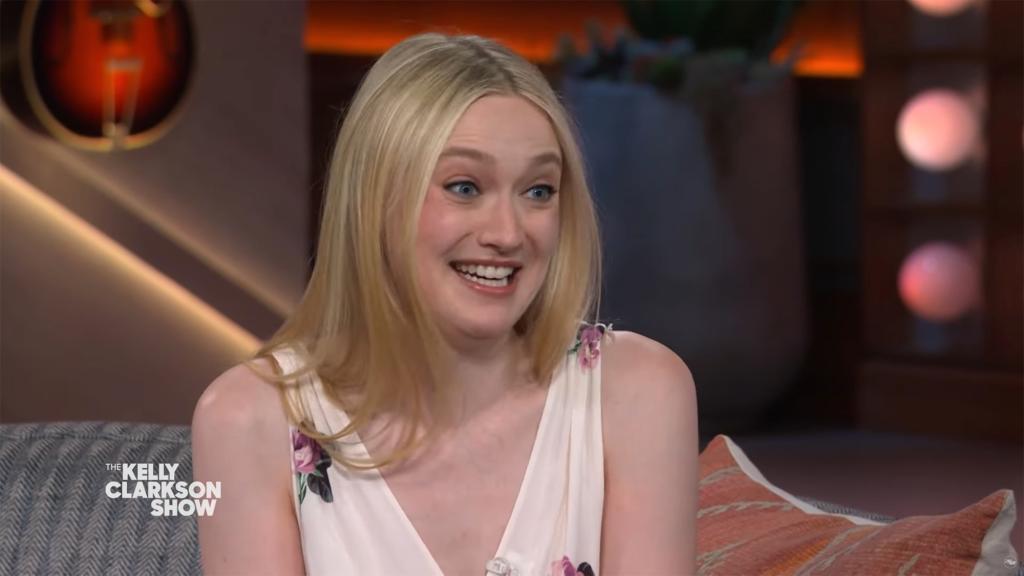 Dakota Fanning on "The Kelly Clarkson Show."