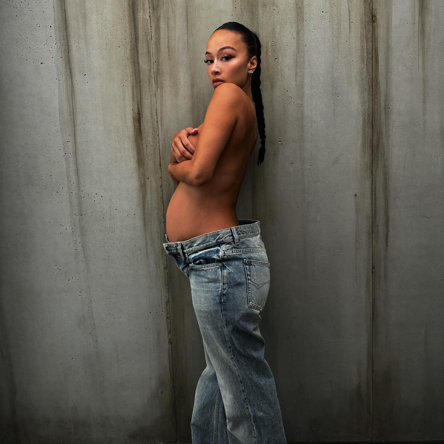 Pregnant Draya Michele.