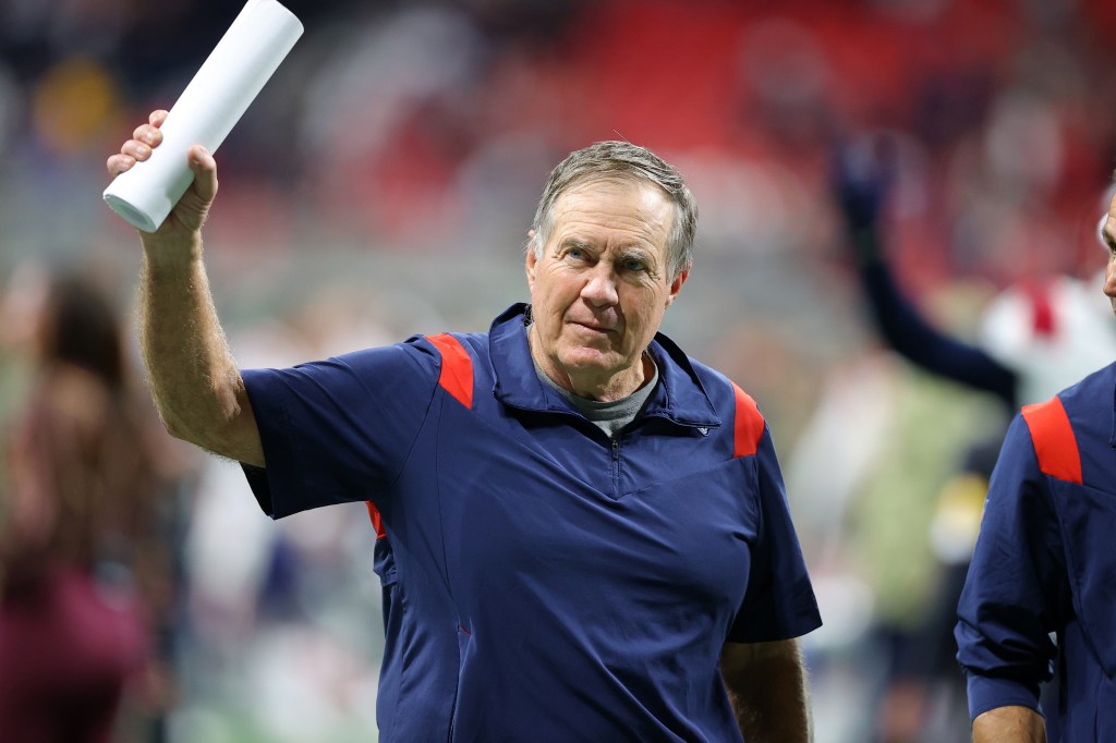 Bill Belichick coaching