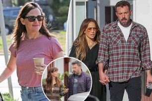 Jennifer Garner, split with Ben Affleck and Jennifer Lopez