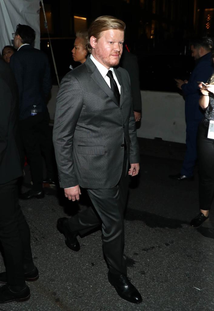 Jesse Plemons in a suit prior to his weight loss.