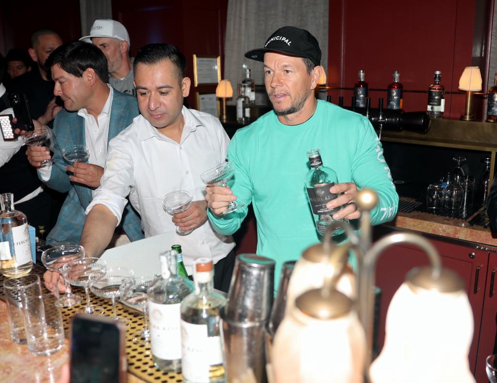 Mark Wahlberg in The Magic Room at The Ned Nomad. 