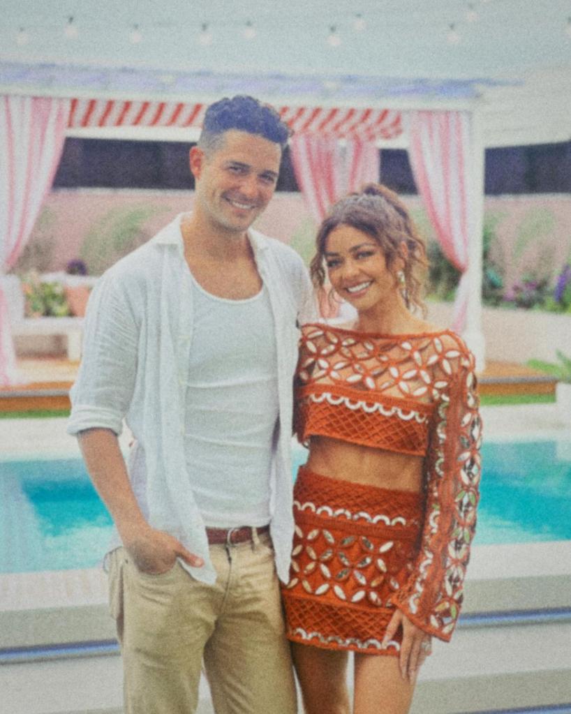 Sarah Hyland and Wells Adams