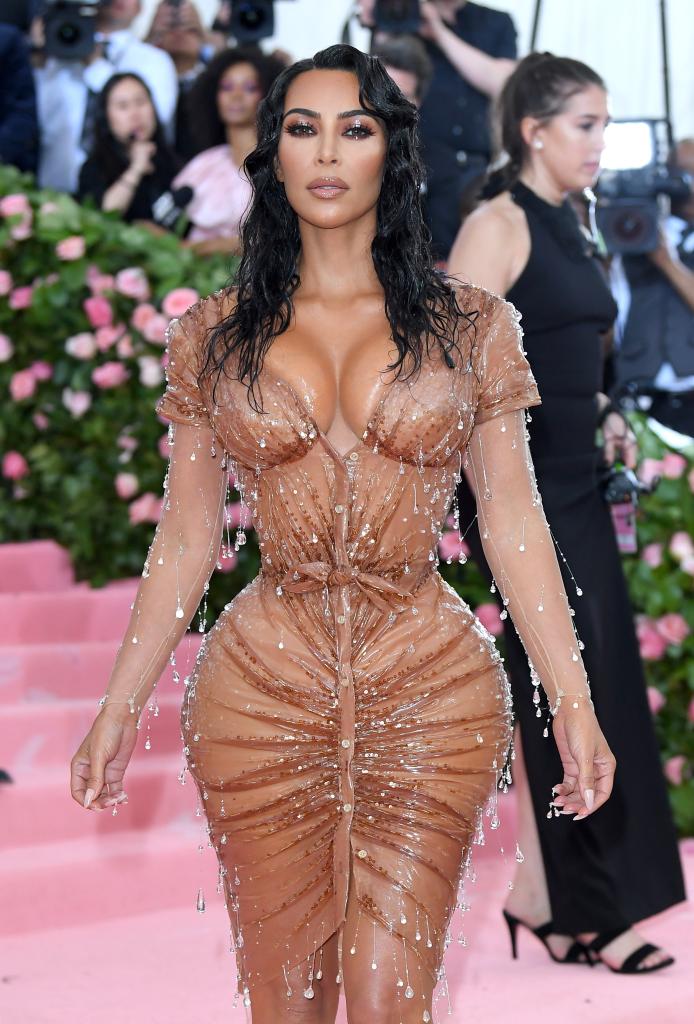 Kim Kardashian at the 2019 Met Gala. 